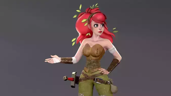 Beautiful Stylized Character 