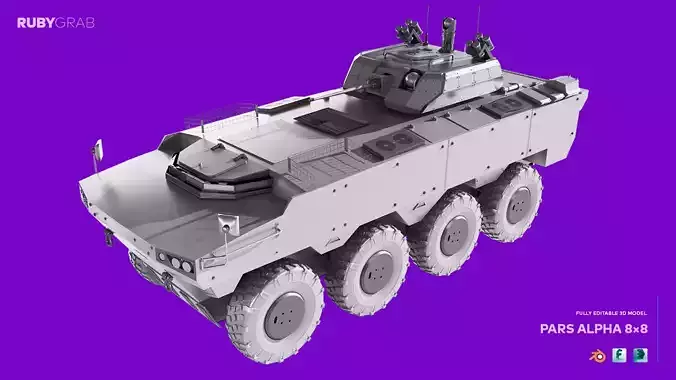 PARS ALPHA 8x8 Armoured Vehicle