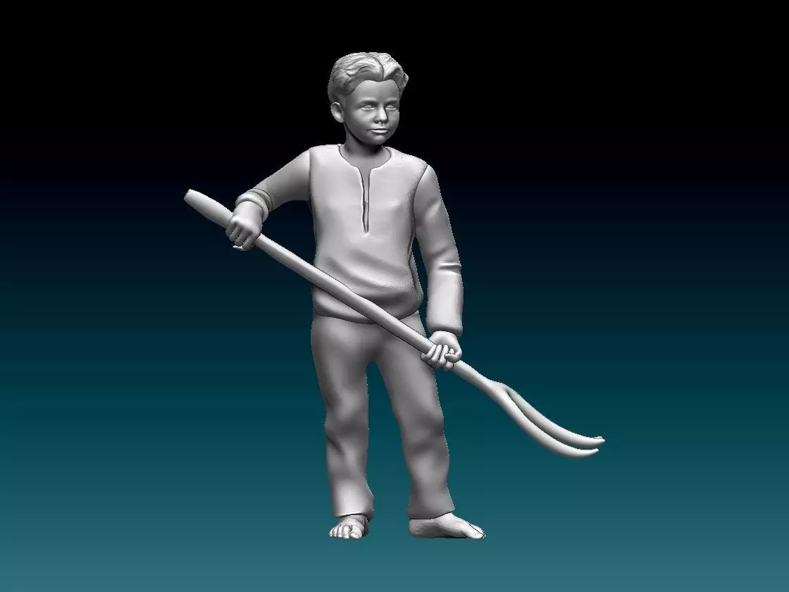 FARMER boy 3D print model_0
