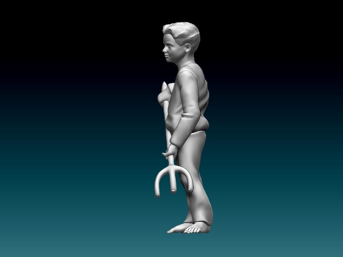 FARMER boy 3D print model_18