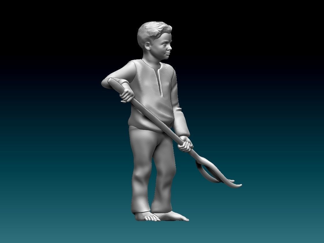 FARMER boy 3D print model_10