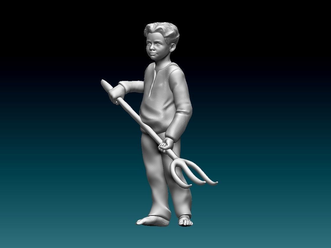 FARMER boy 3D print model_4