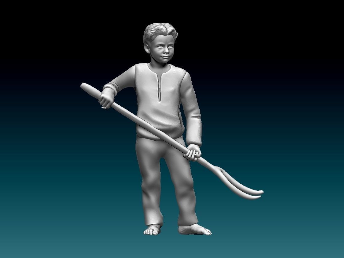 FARMER boy 3D print model_6