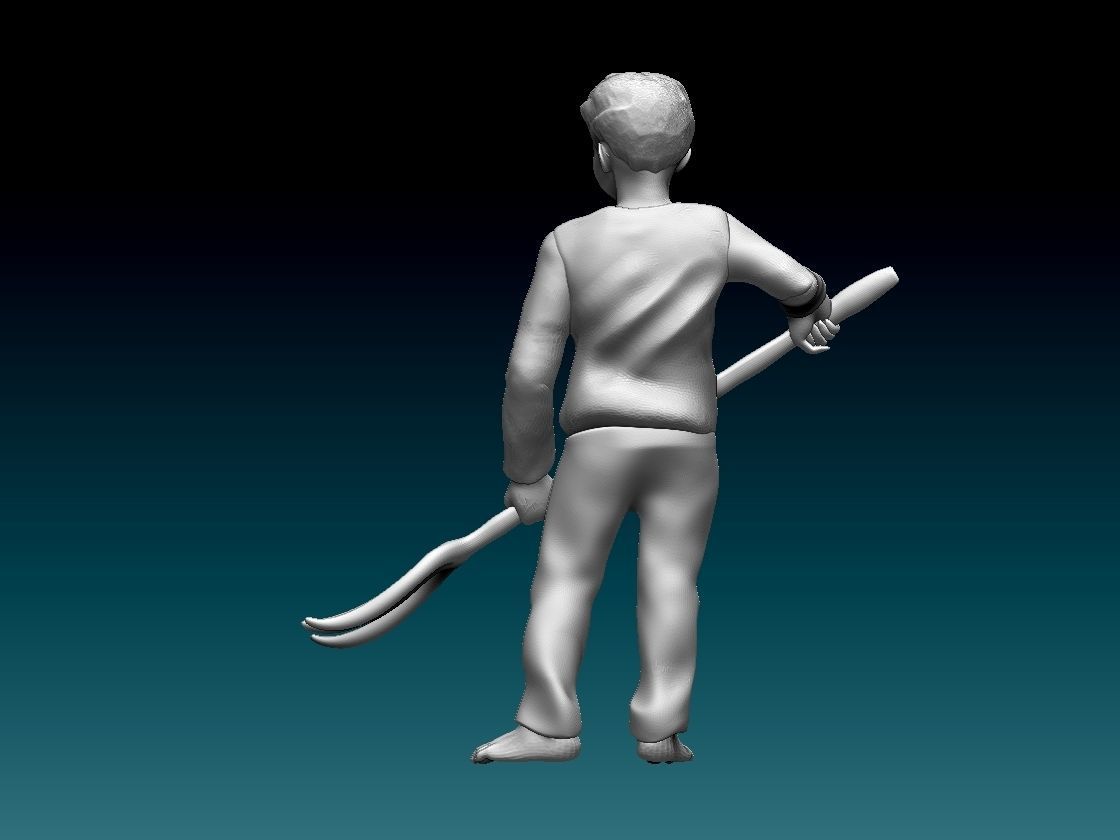 FARMER boy 3D print model_13