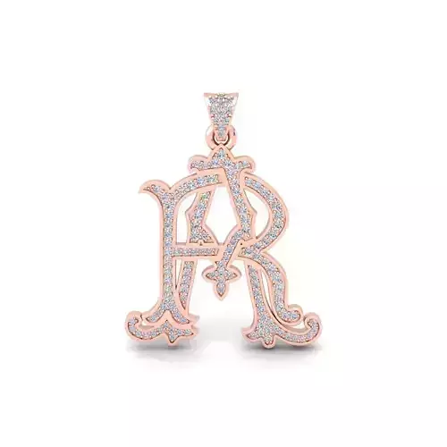  Monogram 6 Pendent 3d Model and Render STL