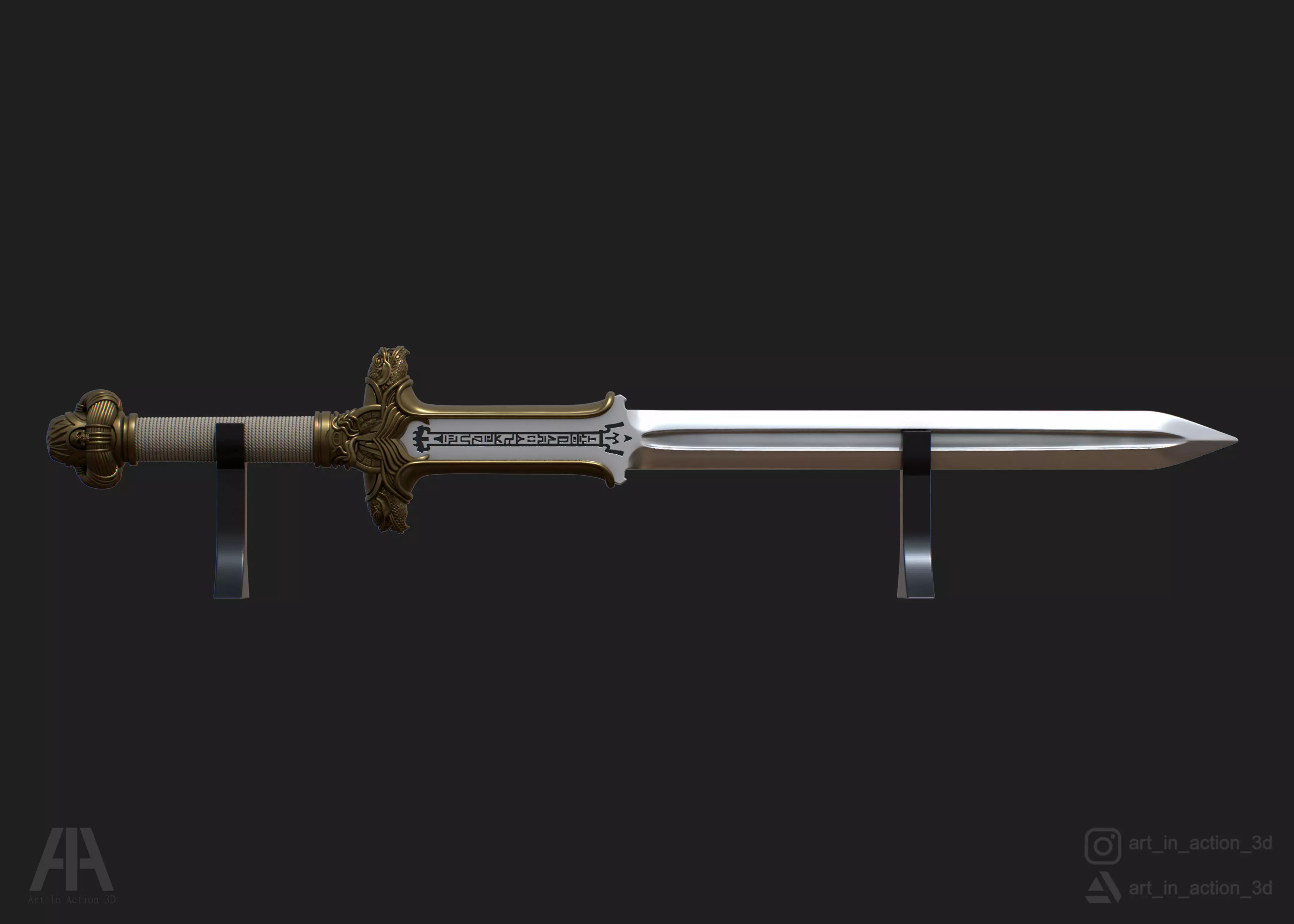 CONAN ATLANTEAN SWORD 3D print model_0
