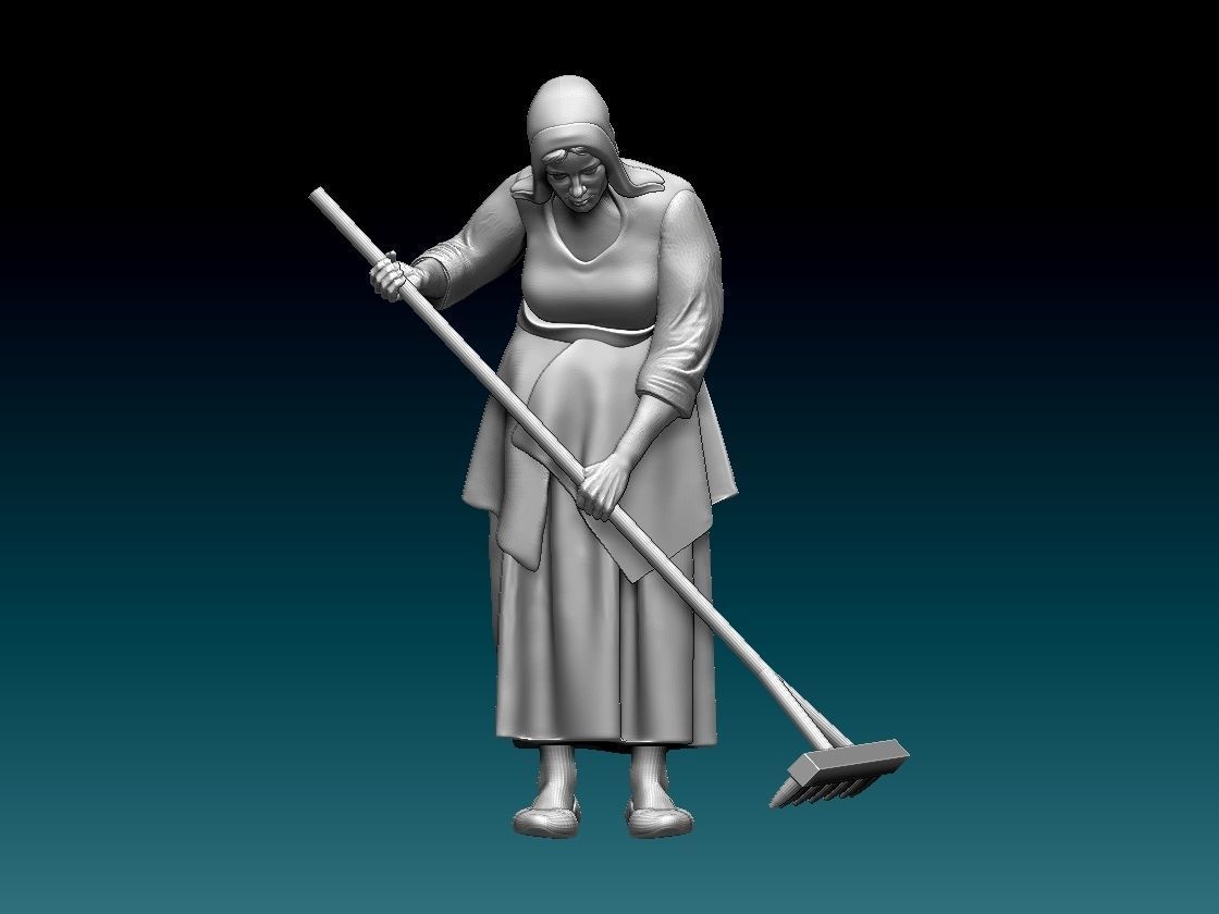 farmer 3D print model_6