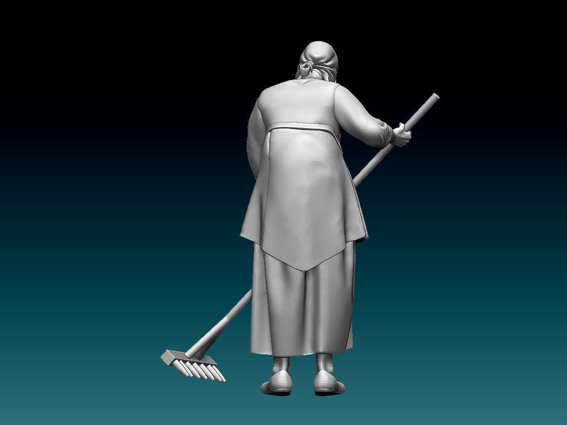 farmer 3D print model_3