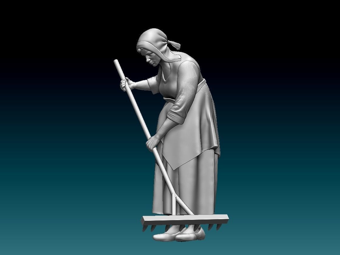 farmer 3D print model_18