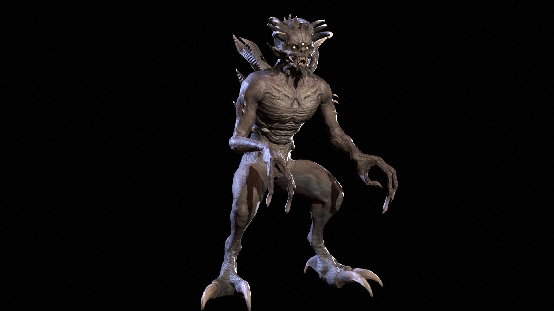 Triglaz Low-poly 3D model_17