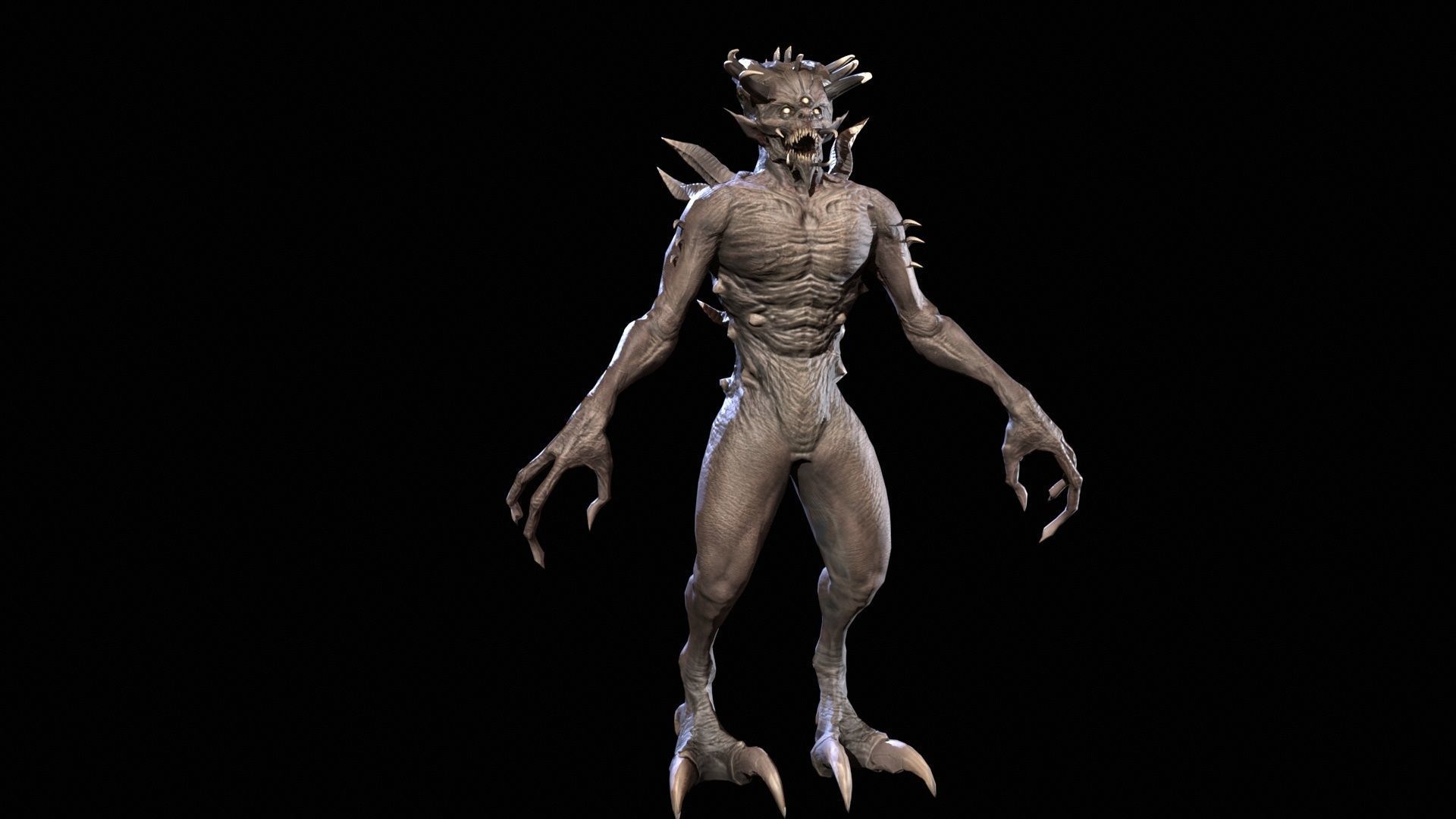 Triglaz Low-poly 3D model_4