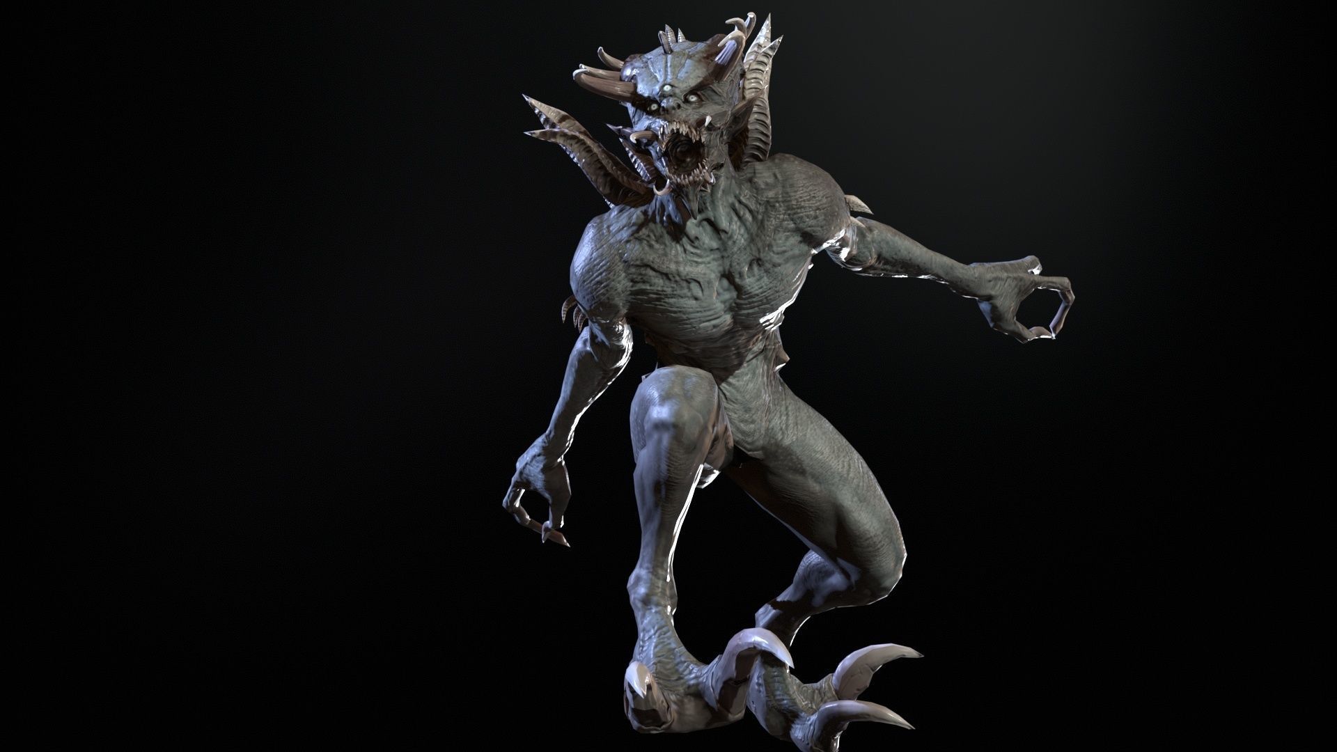 Triglaz Low-poly 3D model_26