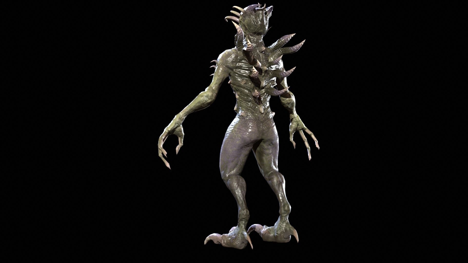 Triglaz Low-poly 3D model_10