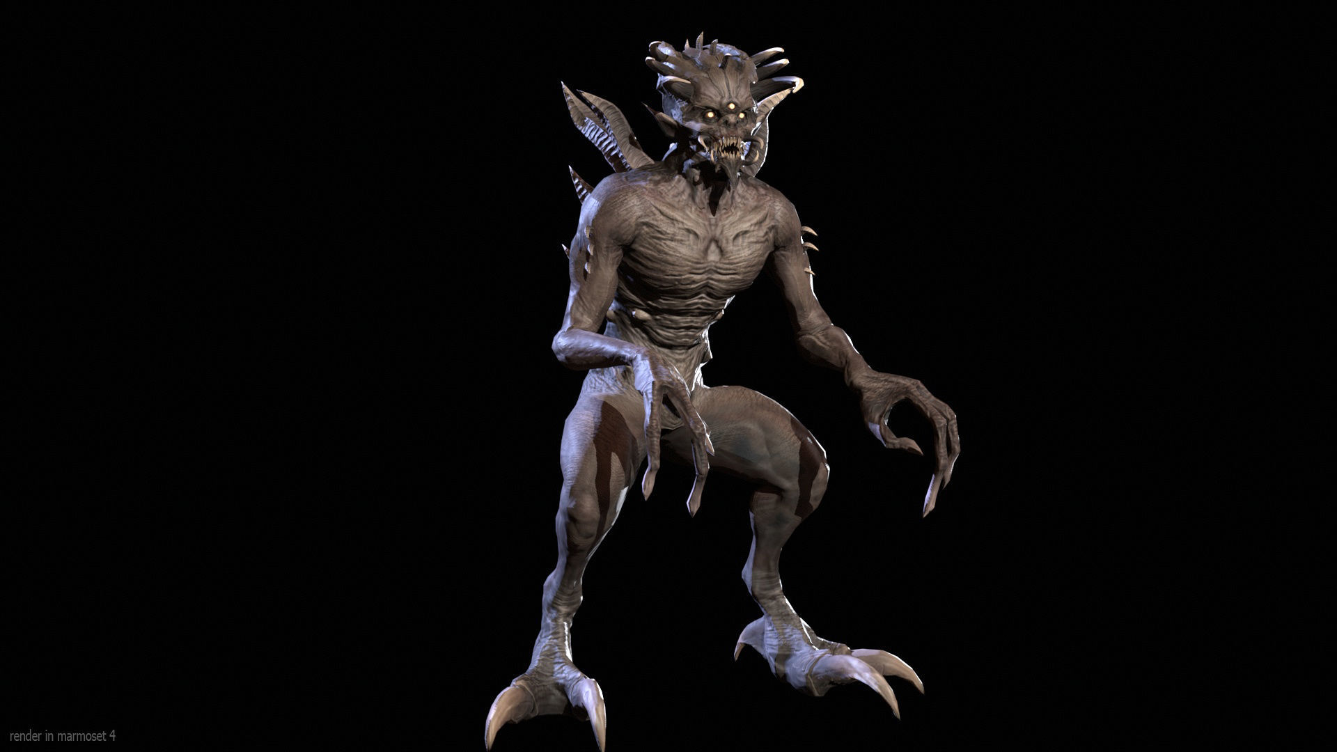 Triglaz Low-poly 3D model_3