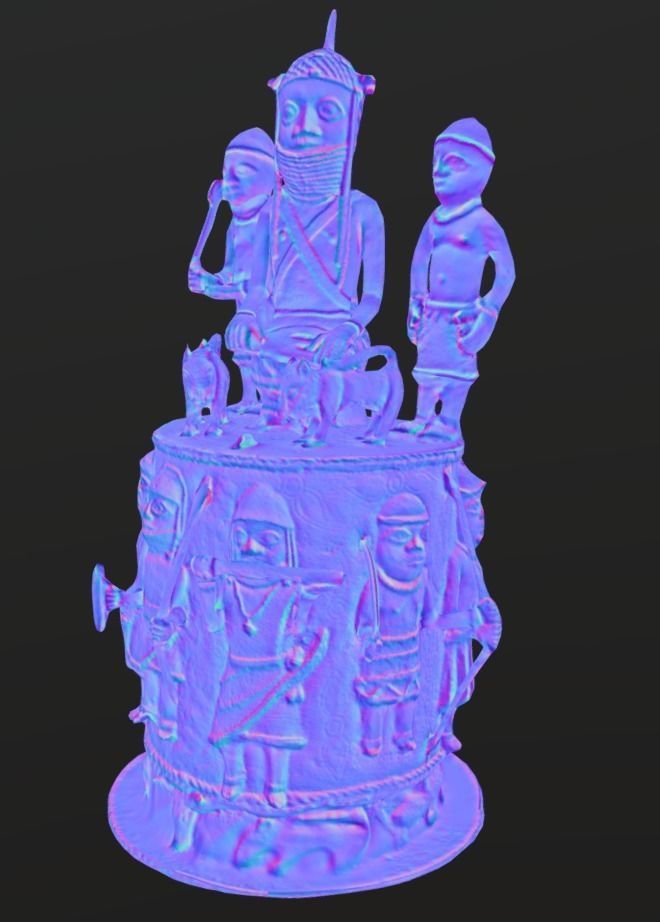 Altar of the Hand - ikegobo Low-poly 3D model_8