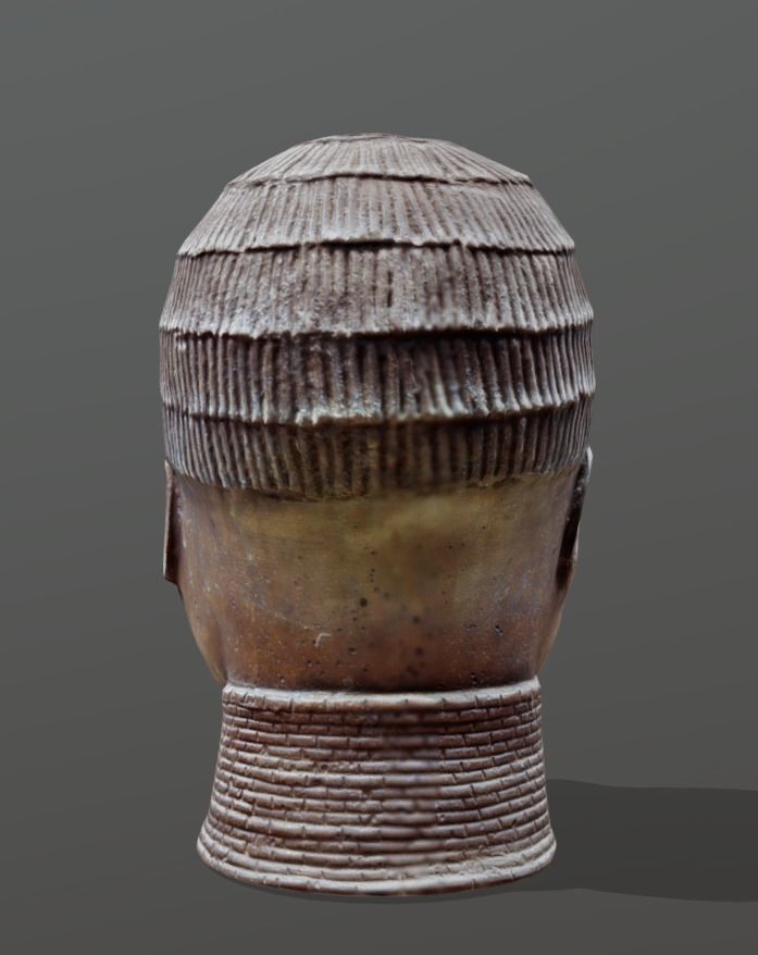Ivbioto-trophy head I Low-poly 3D model_2