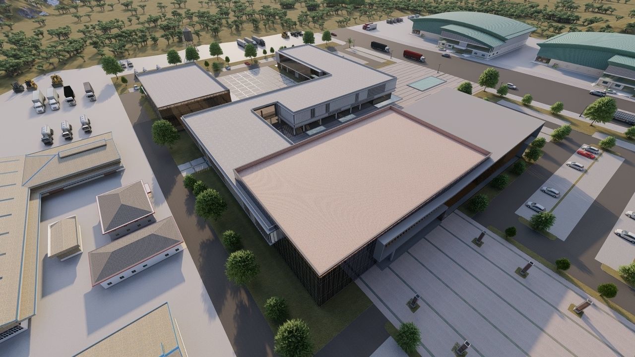 Industrial Factory-Factory building 3D model_17