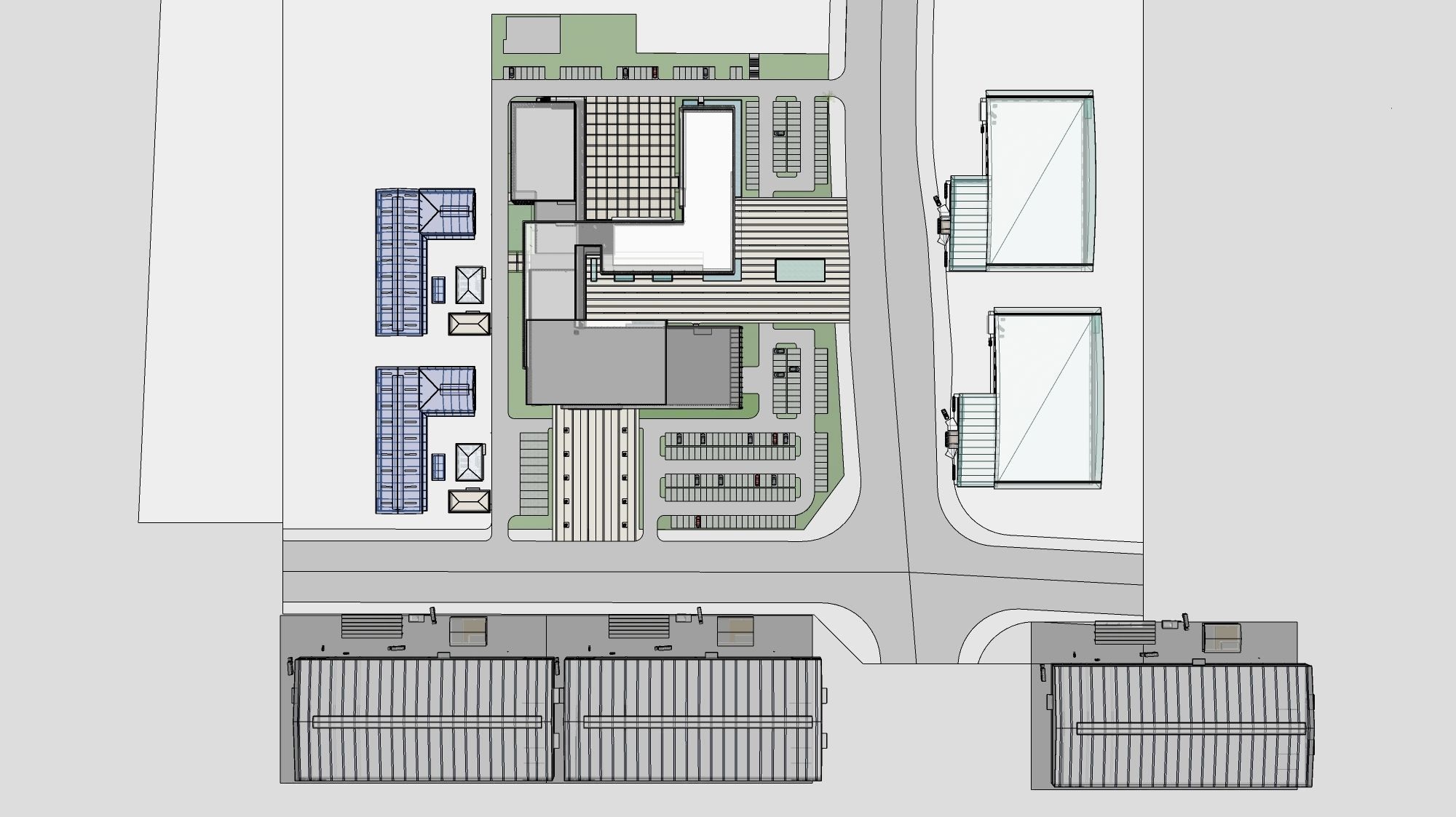 Industrial Factory-Factory building 3D model_6