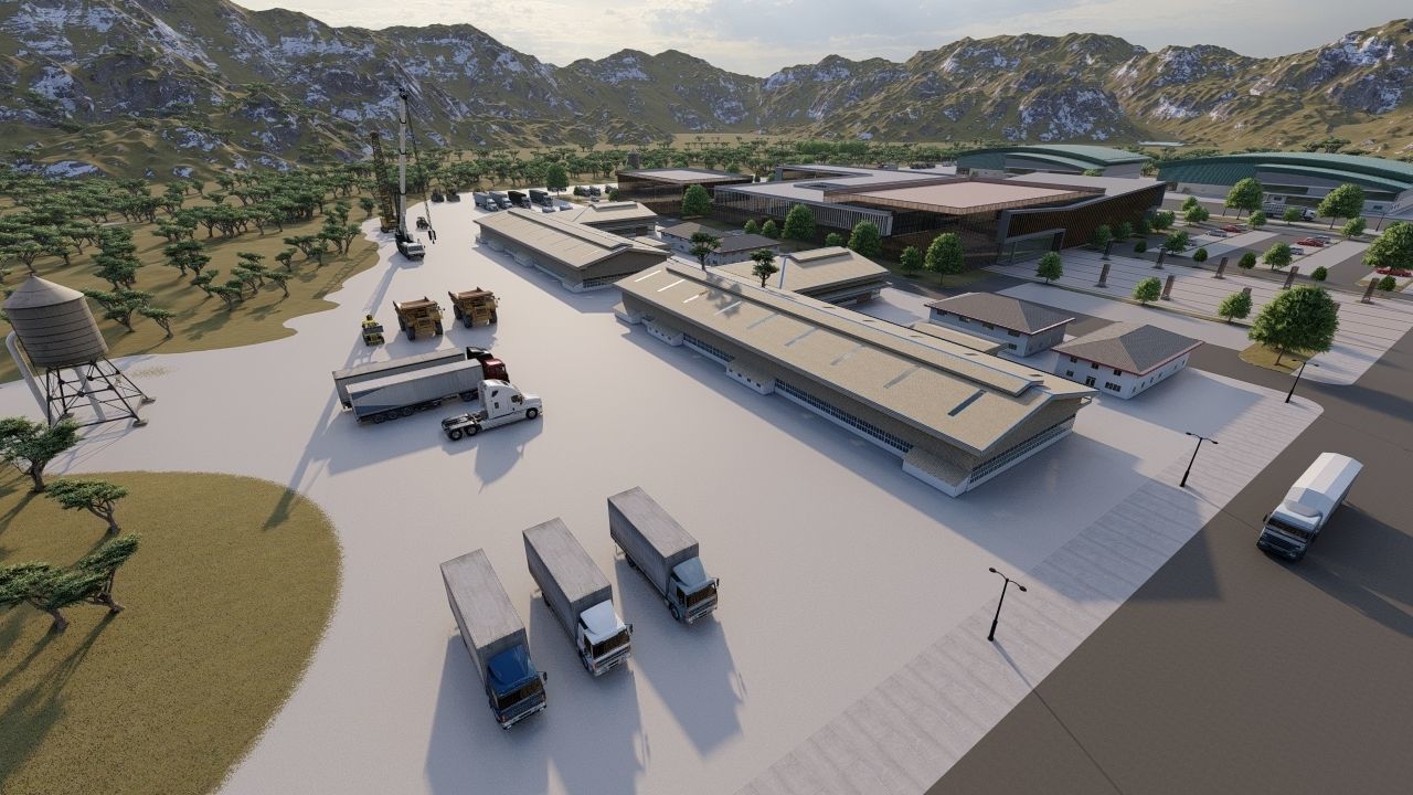 Industrial Factory-Factory building 3D model_23