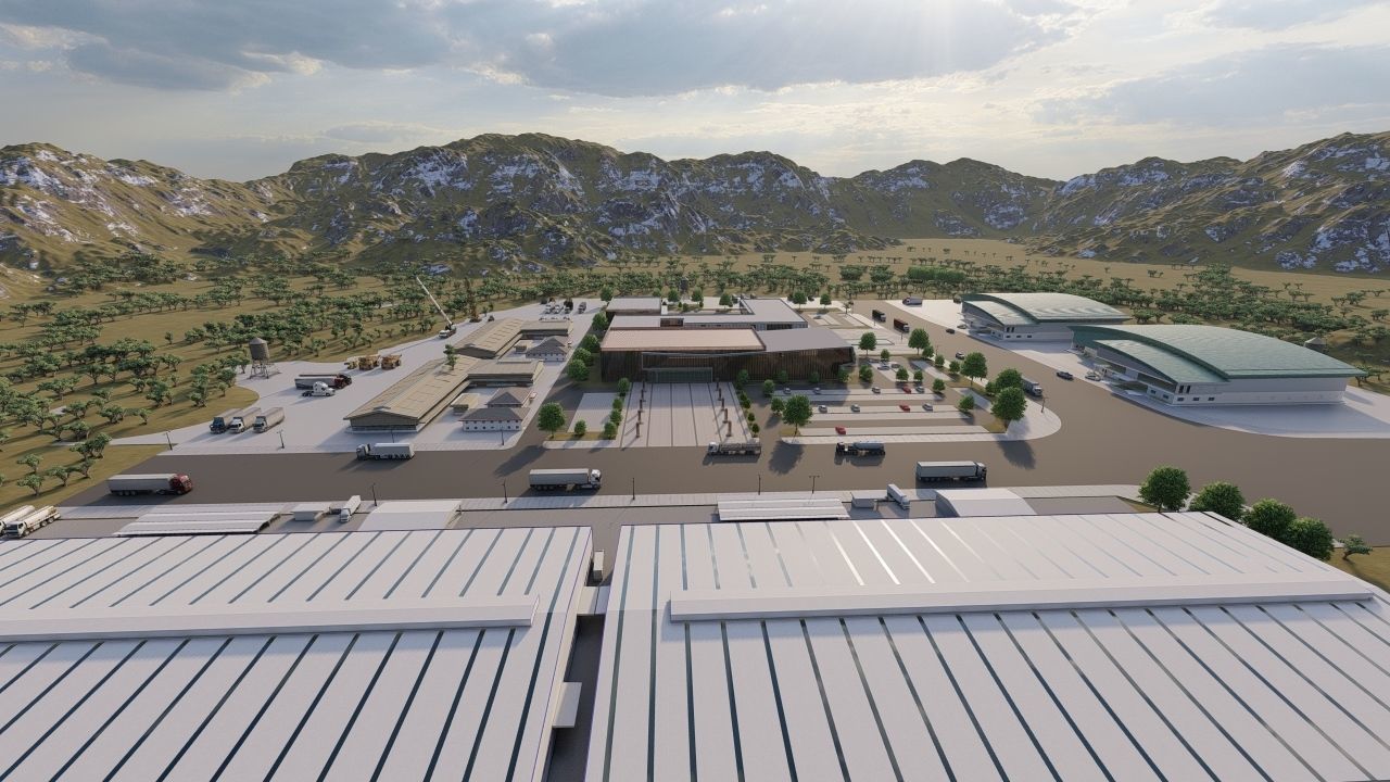 Industrial Factory-Factory building 3D model_18