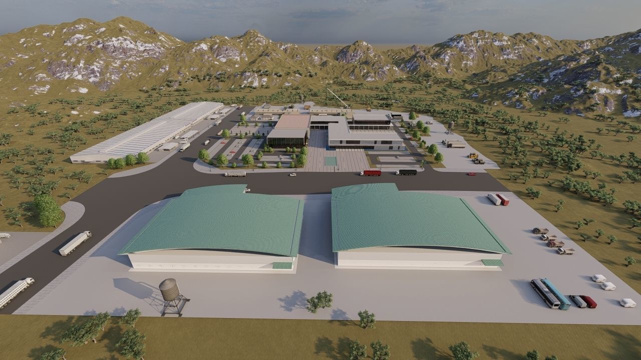 Industrial Factory-Factory building 3D model_7
