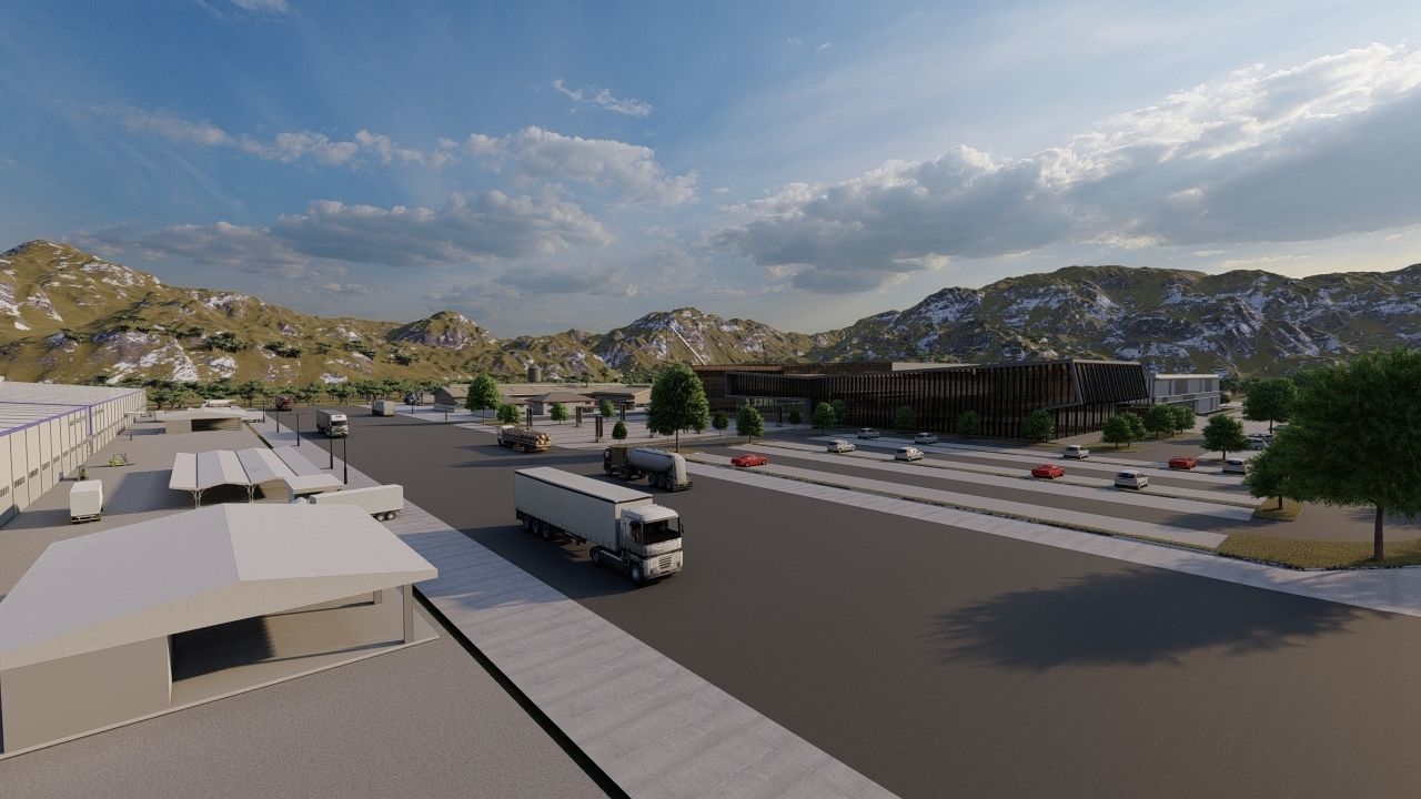 Industrial Factory-Factory building 3D model_22