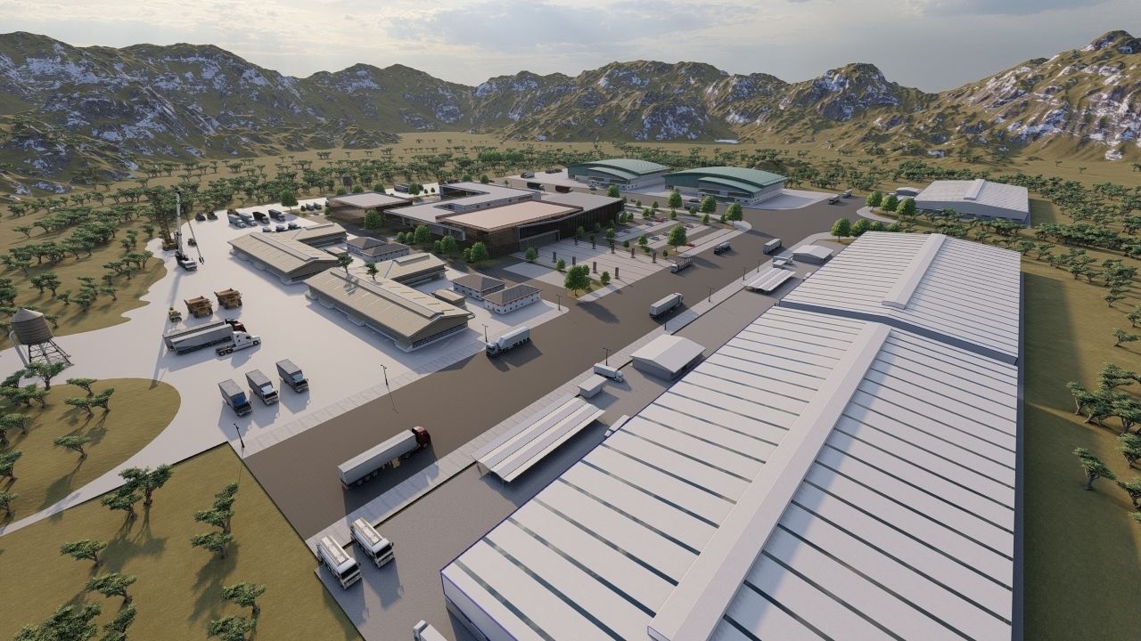 Industrial Factory-Factory building 3D model_9