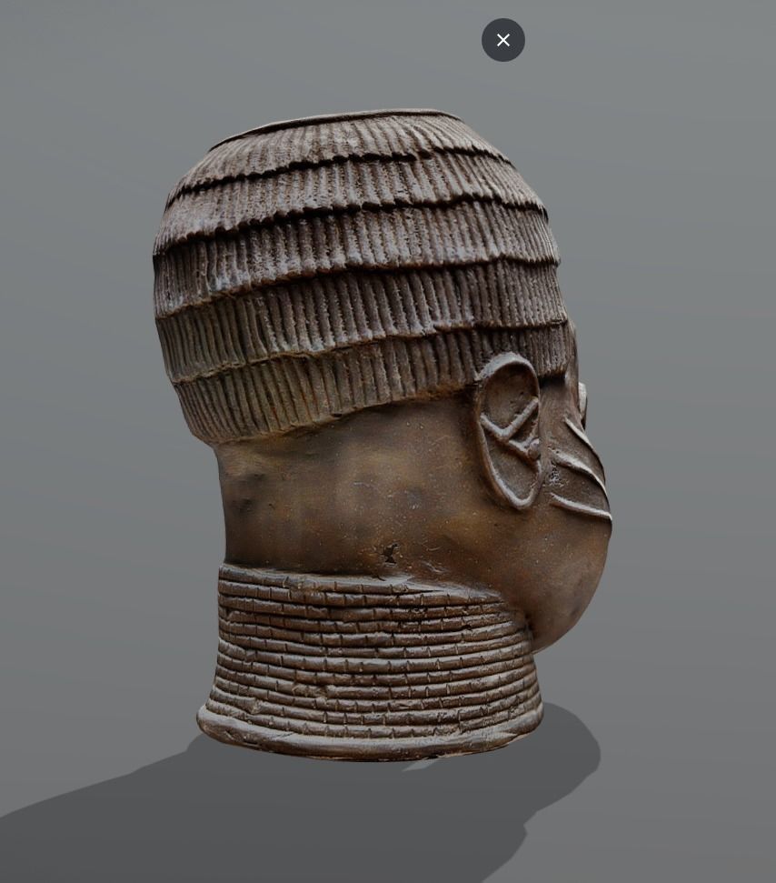 Ivbioto-Trophy Head II Low-poly 3D model_3