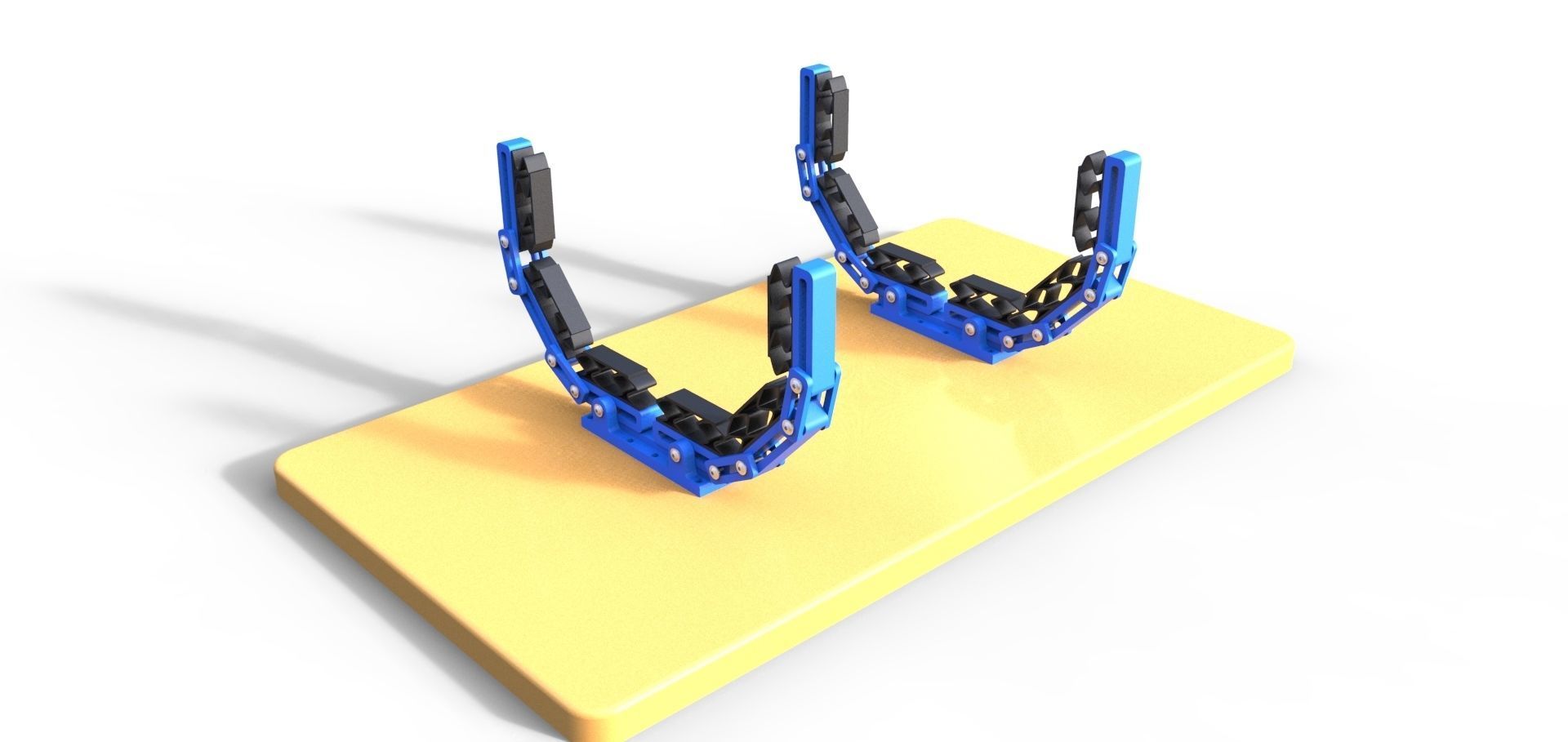 adjustable shock absorber for ship model transport 3D print model_1