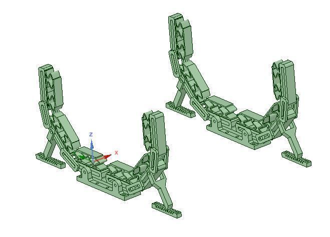 adjustable shock absorber for ship model transport 3D print model_2