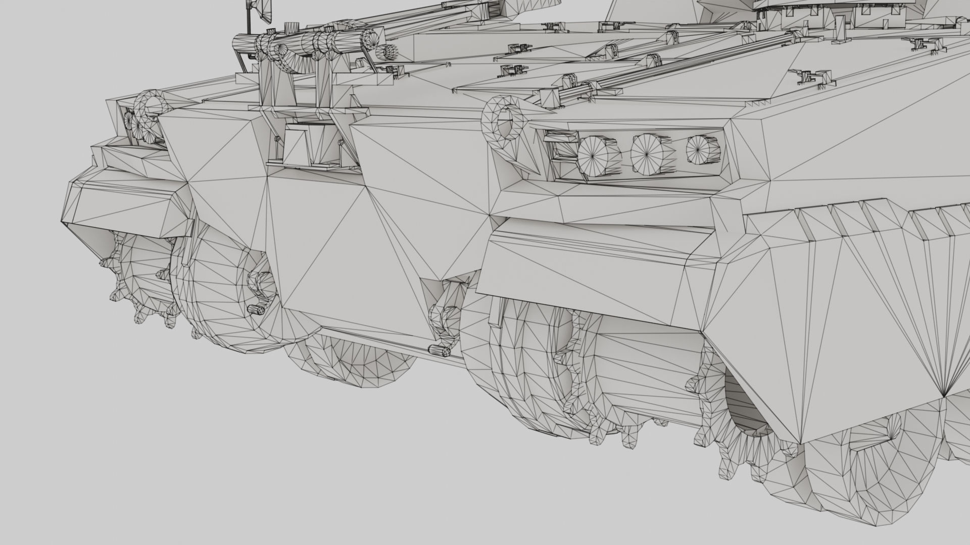 AS9 Huntsman K-9 Thunder Low-poly 3D model_21