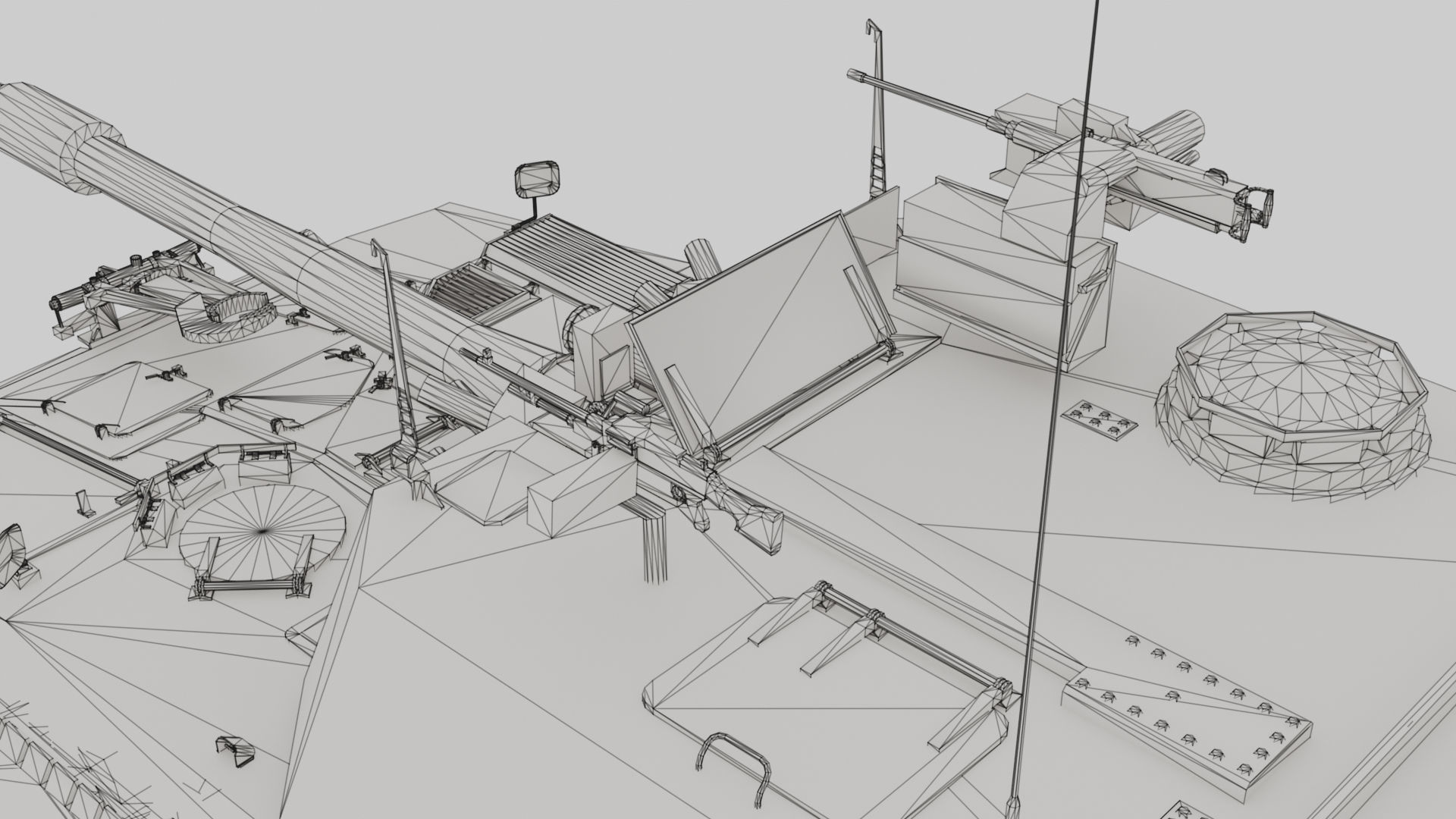 AS9 Huntsman K-9 Thunder Low-poly 3D model_20