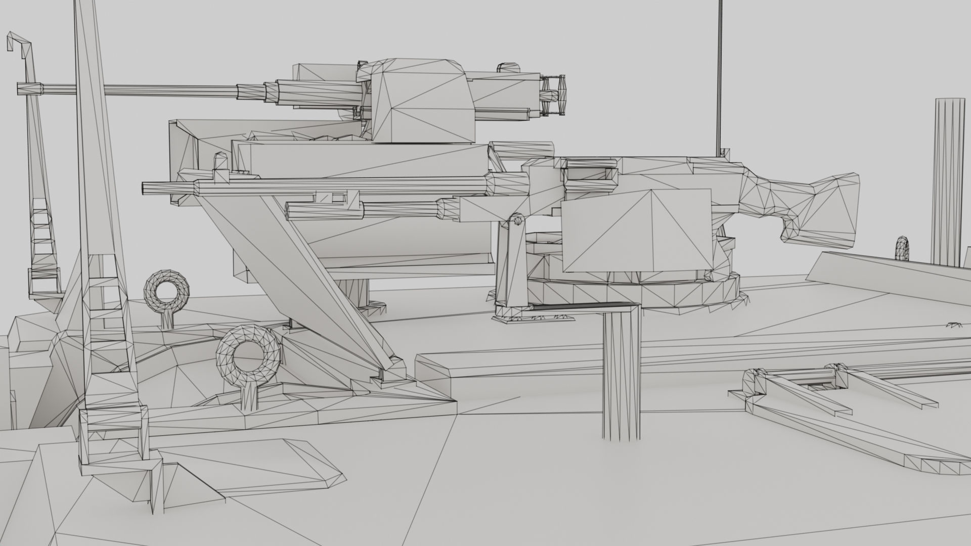 AS9 Huntsman K-9 Thunder Low-poly 3D model_23