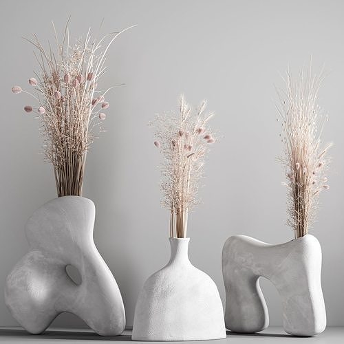   Bouquet collection 01 Low-poly 3D model