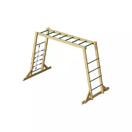 FREESTANDING MONKEY BARS 3D model