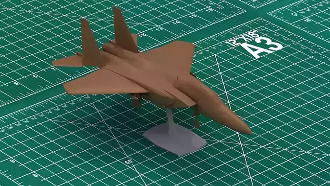 F15EX EagleII 3D Print Model 3D print model