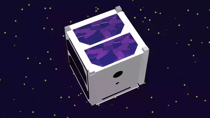CubeSat 3D model