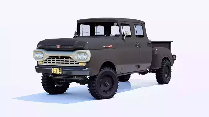 Pickup 1960 F250 Crew Cab Stepside