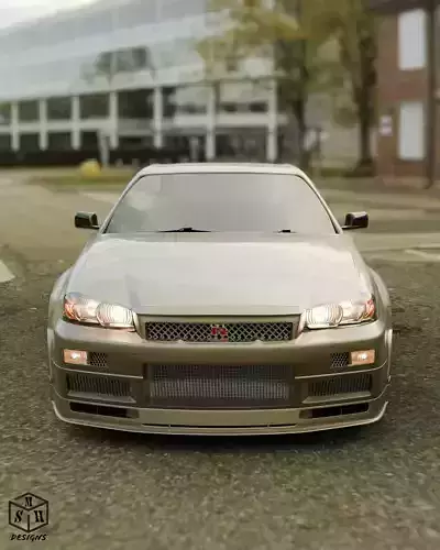 Nissan Skylline R-34 GTR