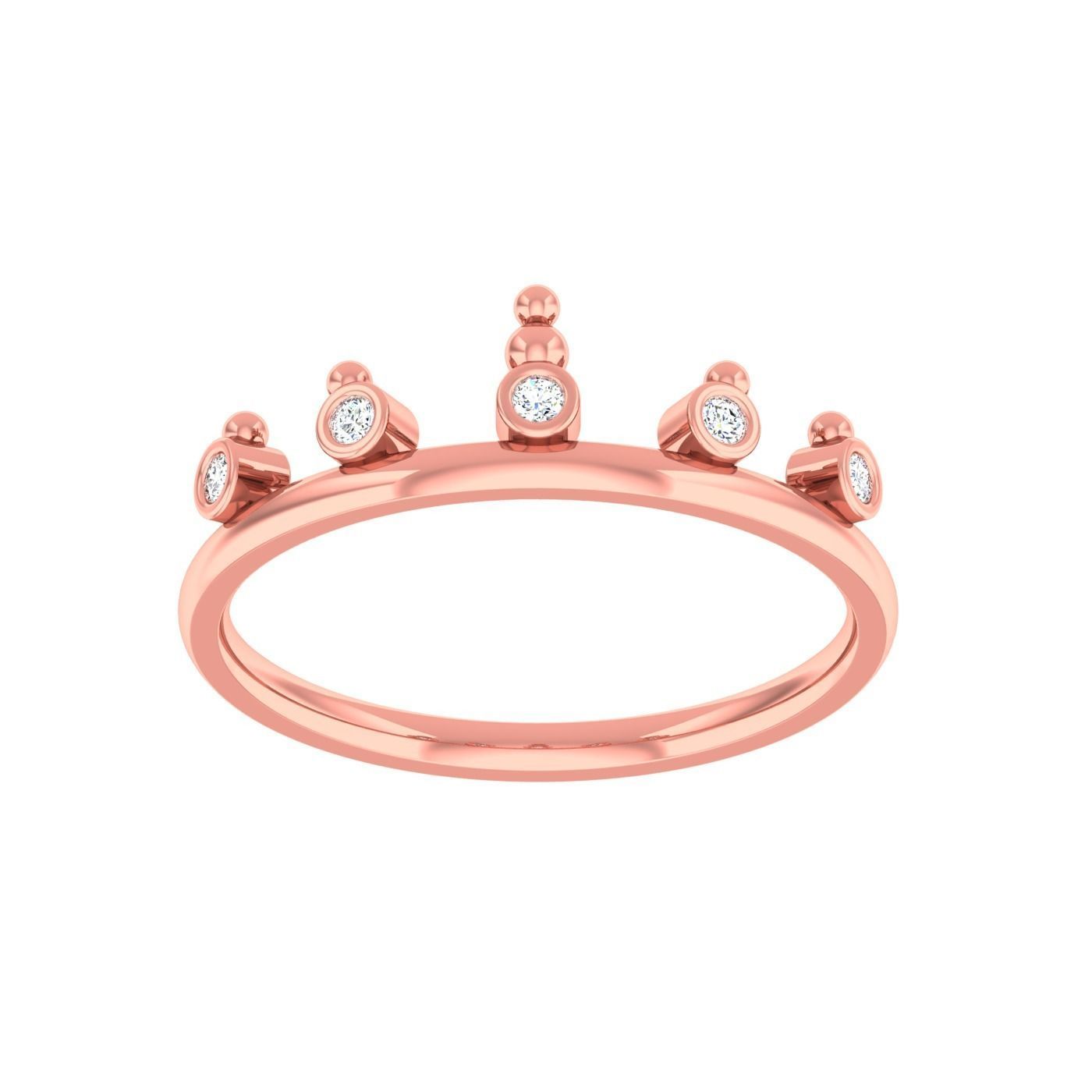  light ring diamond face wedding face 3D print model_72