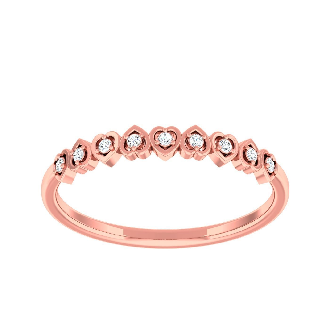  light ring diamond face wedding face 3D print model_48