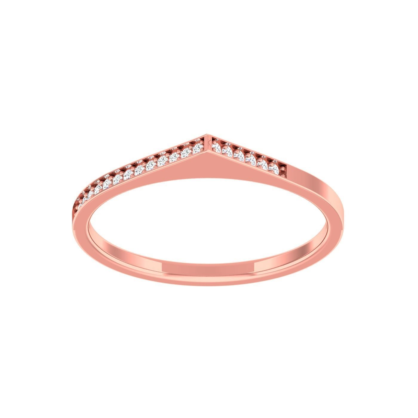  light ring diamond face wedding face 3D print model_59