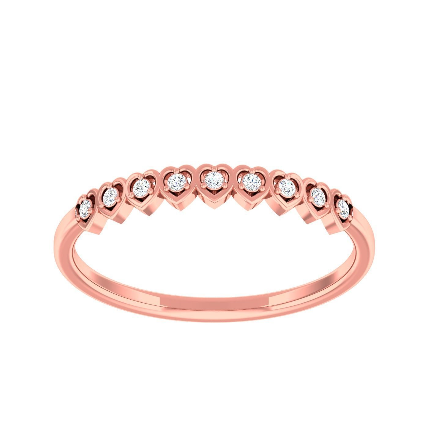  light ring diamond face wedding face 3D print model_47