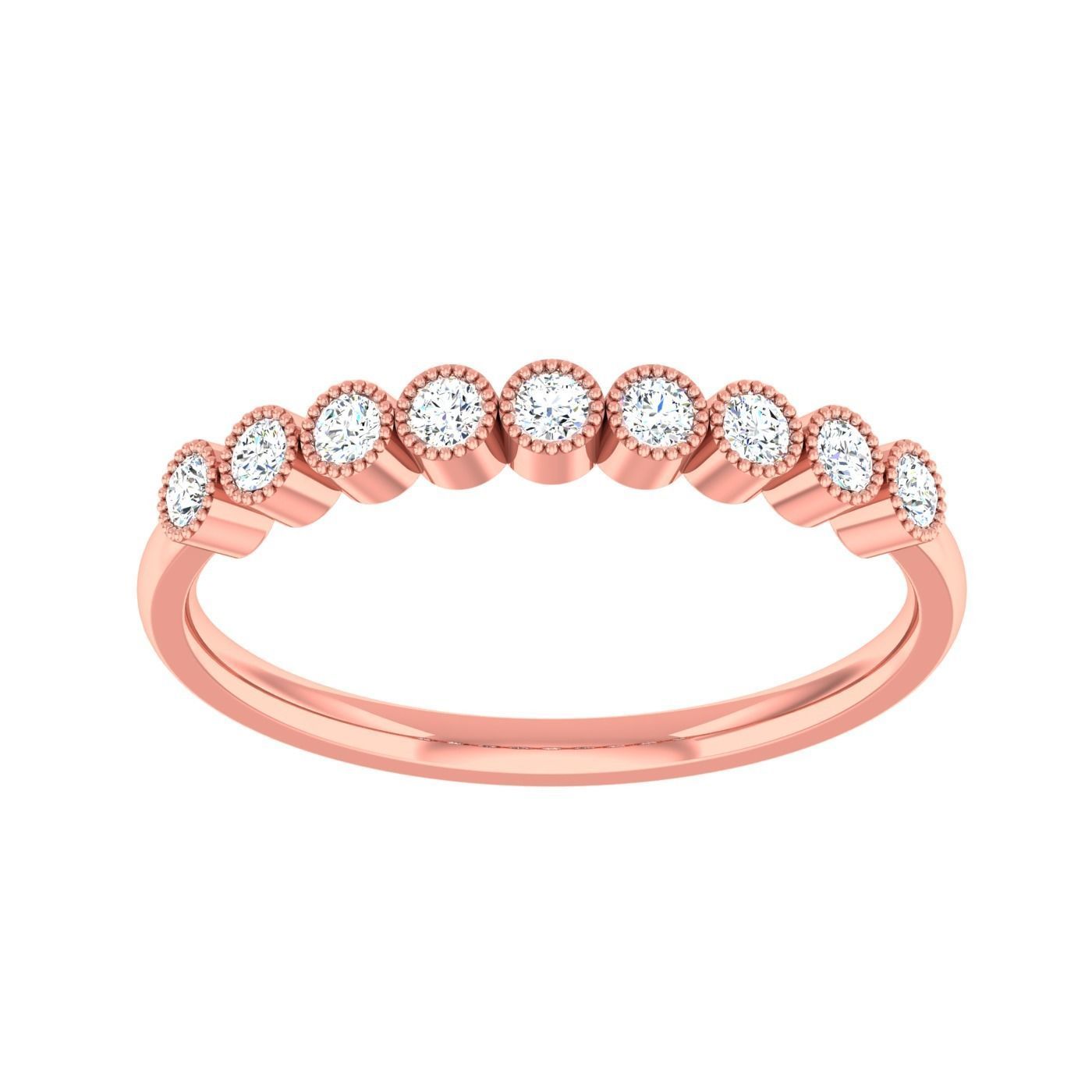  light ring diamond face wedding face 3D print model_87