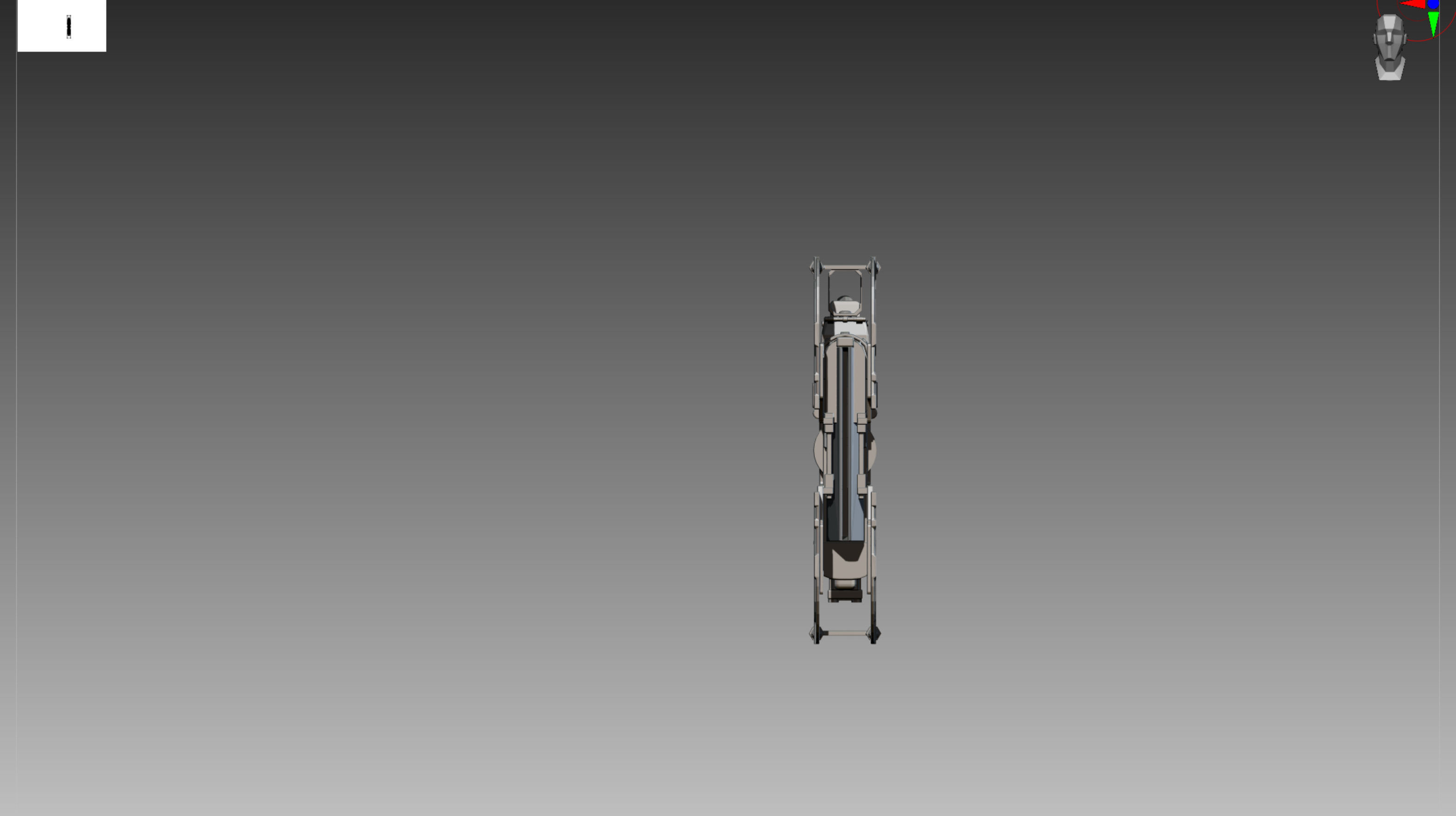 Dead Space plasma cutter OBJ STL 3D print model_4