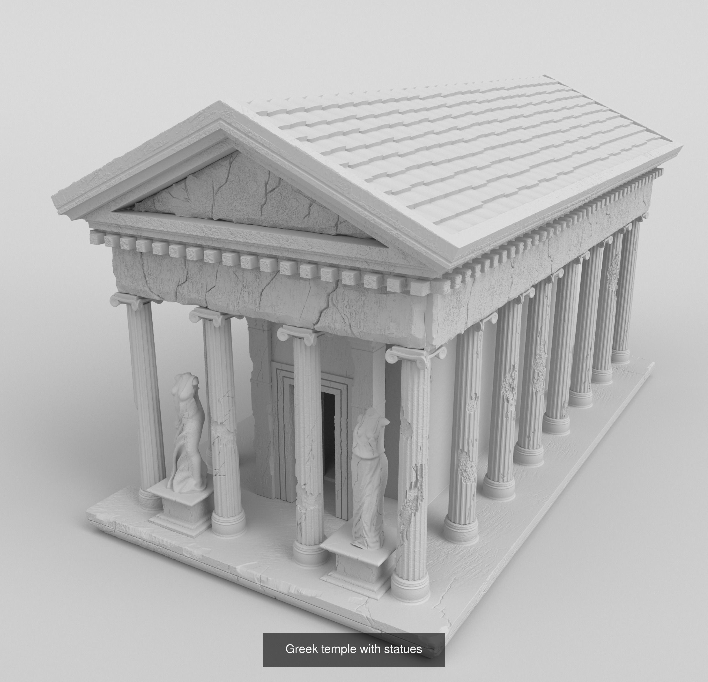 Greek Architecture 3D Model Collection_8