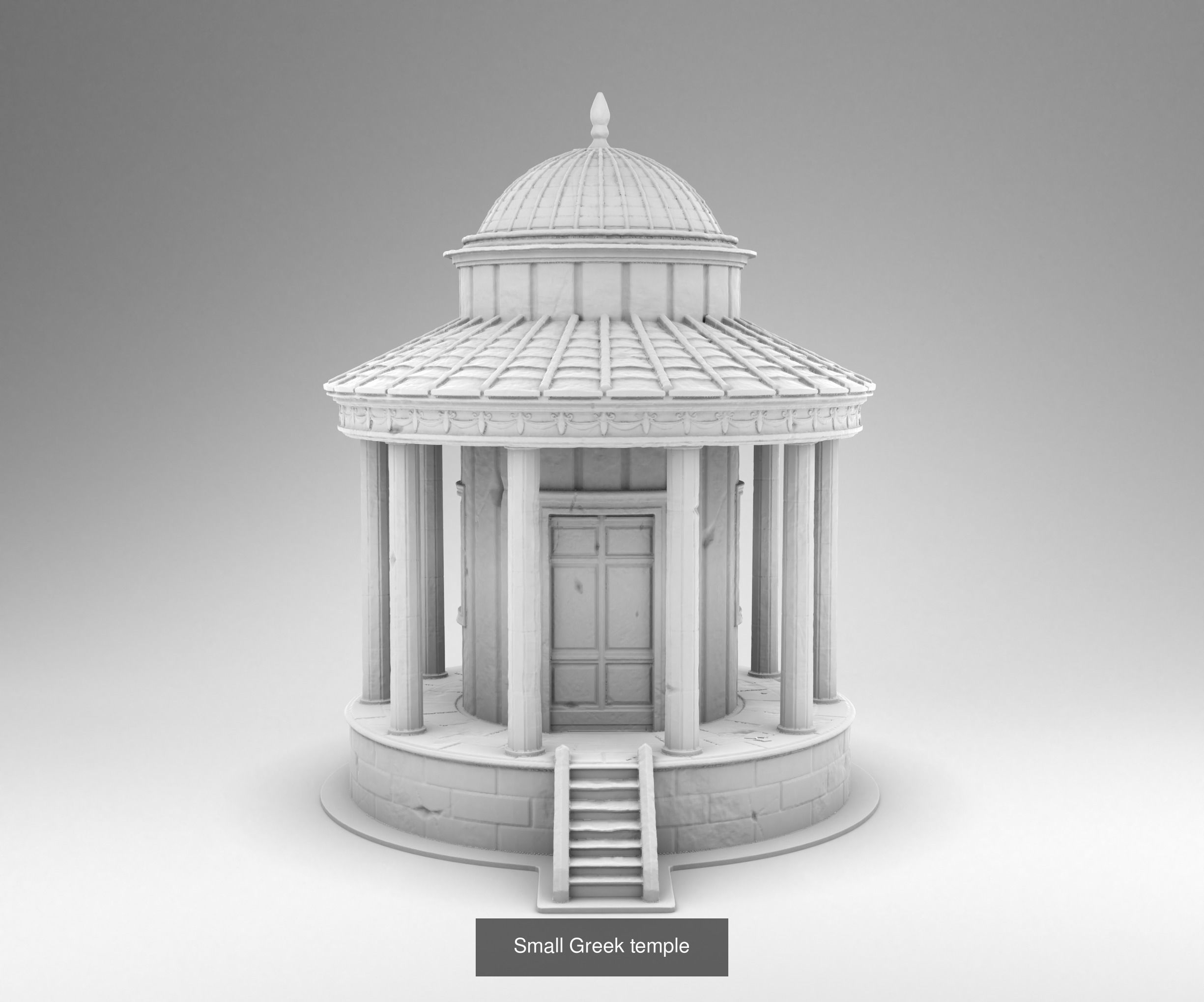 Greek Architecture 3D Model Collection_25