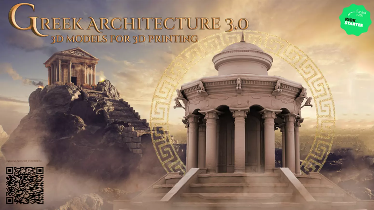 Greek Architecture 3D Model Collection_0