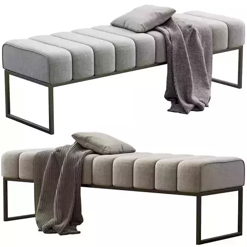 Bench Batalha 3D model