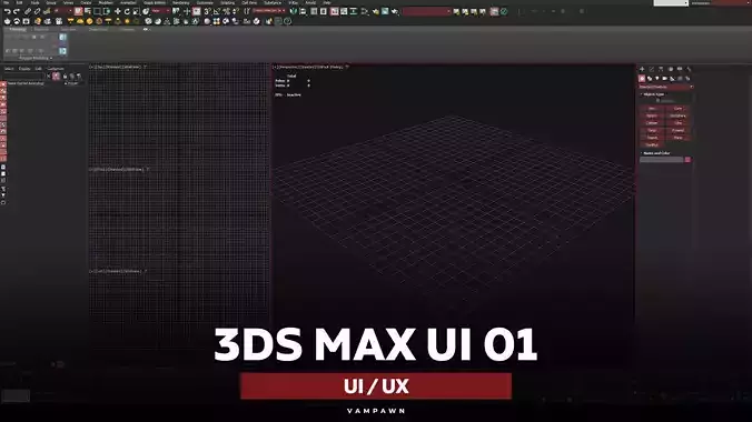 3Ds Max UI - Color Theme
